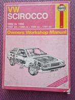 VW/Volkswagen Scirocco Haynes Manual, Auto diversen, Handleidingen en Instructieboekjes, Ophalen of Verzenden