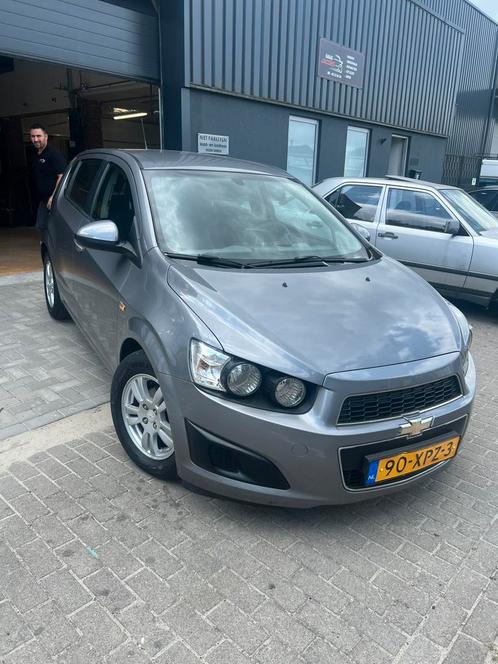 Chevrolet Aveo 1.2 5-DEURS 2012 Grijs 91000nap, Auto's, Chevrolet, Bedrijf, Aveo, ABS, Airbags, Airconditioning, Centrale vergrendeling