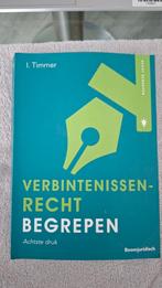 I. Timmer - Verbintenissenrecht begrepen, Ophalen of Verzenden, Zo goed als nieuw, I. Timmer