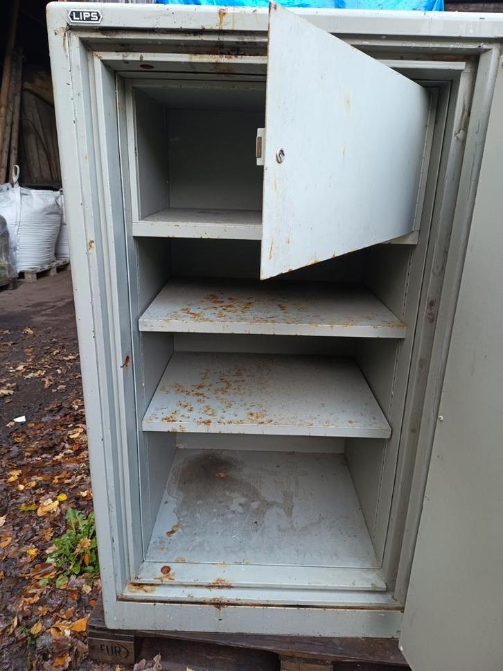 Lips Kluis met Sleutels, Huis en Inrichting, Brandblussers en Brandkasten, Gebruikt, Brandkast, Ophalen