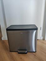 EKII Prullenbak met Pedaal - Afvalscheiding, Ophalen, Gebruikt, Met pedaal, 20 tot 30 liter