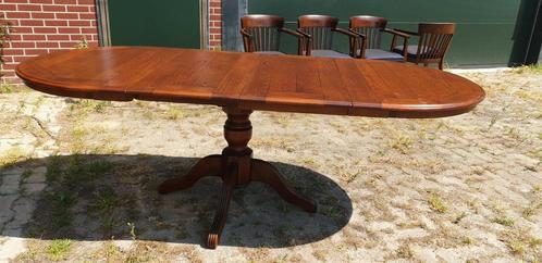 Kersenhout uitschuifbaar eetkamer tafel uitschuifbaar, Antiek en Kunst, Antiek | Meubels | Tafels, Ophalen