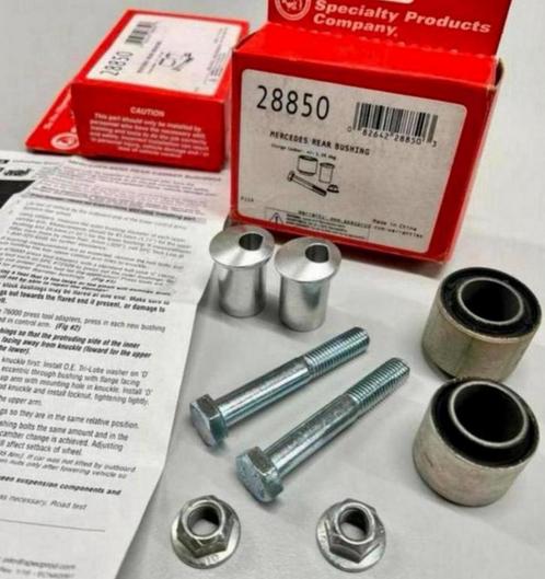 2X Mercedes Camber-kit achterbus 08-16 C E class W204 W207, Auto diversen, Tuning en Styling, Ophalen of Verzenden