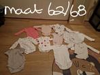11 Rompers Maat 62/68 - Meisje, Kinderen en Baby's, Babykleding | Maat 62, Nacht- of Onderkleding, Gebruikt, Meisje, Ophalen of Verzenden