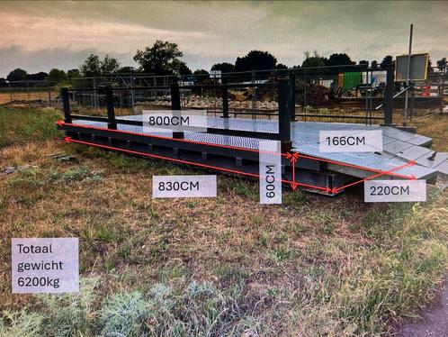 UNIEKE KANS   Complete brug ter overname / loopbrug, Tuin en Terras, Overige Tuin en Terras, Zo goed als nieuw, Ophalen