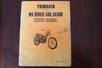 Yamaha MX 250 360  SC500 1972 motorcycle service manual, Ophalen of Verzenden, Yamaha