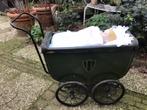 Antieke Poppen wagen met Pop, Ophalen of Verzenden, Gebruikt, Overige typen
