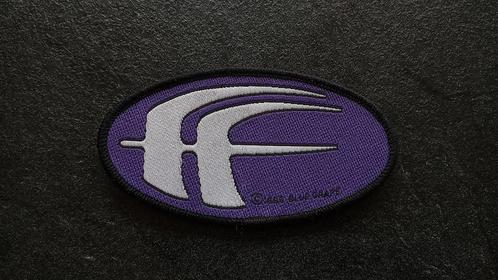 Fear Factory  zeer mooi FF logo patch f22 vintage 1995, Verzamelen, Muziek, Artiesten en Beroemdheden, Nieuw, Kleding, Verzenden