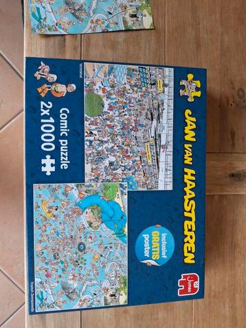 Jan van Haasteren 2x1000 Puzzel beschikbaar voor biedingen