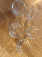 Bodum espressomokken 5x, Huis en Inrichting, Glas of Glazen, Ophalen of Verzenden, Effen, Glas