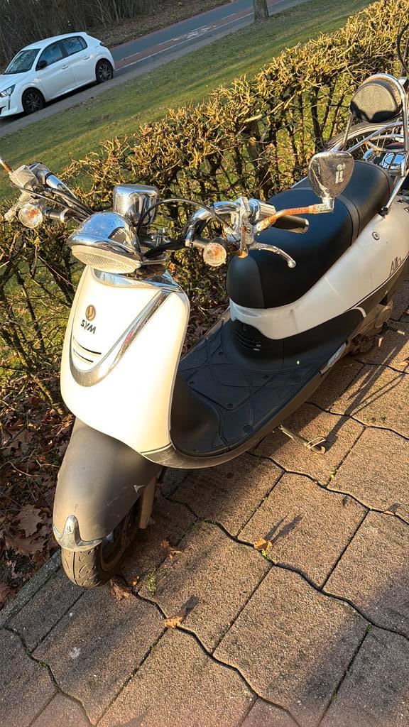 Scooter, Fietsen en Brommers, Scooters | SYM, Gebruikt, Overige modellen, Maximaal 45 km/u, Benzine, Ophalen