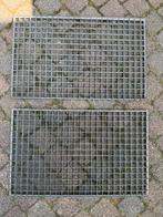 Gegalvaniseerd stalen vloerrooster deurrooster rooster 80x50, Doe-het-zelf en Verbouw, Metalen, Ophalen, Zo goed als nieuw, IJzer