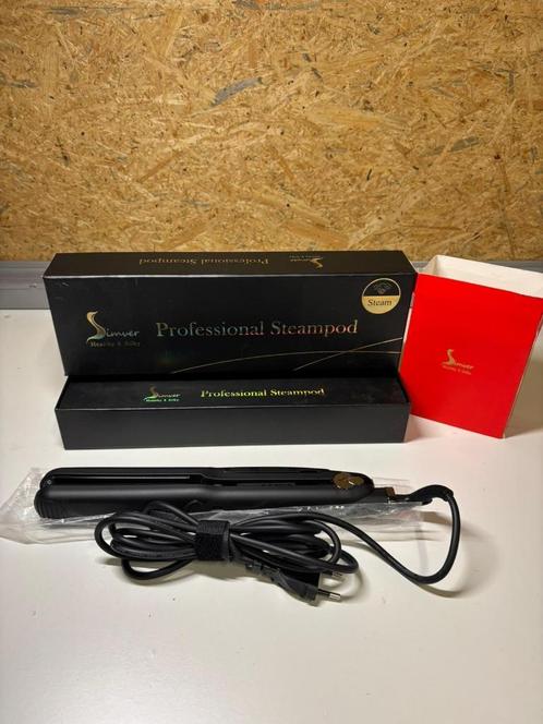 Professionele Stoom Stijltang, Sieraden, Tassen en Uiterlijk, Uiterlijk | Haarverzorging, Nieuw, Krultang of Stijltang, Ophalen of Verzenden