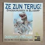 Vintage ZE ZIJN TERUG! Dinosaurussen in Blijdorp (1992), Ophalen of Verzenden, Zo goed als nieuw