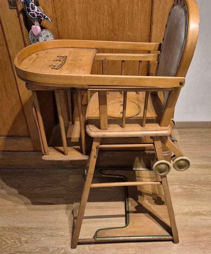 Antieke Torck kinderstoel (kinderstoel/duwauto-combinatie), Kinderen en Baby's, Kinderstoelen, Zo goed als nieuw, Overige typen