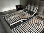 Bolzano Bedframe + 2x Bossflex Elektrische Lattenbodem, Huis en Inrichting, Ophalen, Verstelbaar, Tweepersoons, Zo goed als nieuw