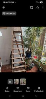 Inklapbare rechte trap, steektrap, molenaarstrap 195 cm, Doe-het-zelf en Verbouw, Ladders en Trappen, Ophalen, Minder dan 2 meter