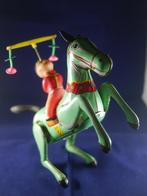 paard, circus, blik , zware kwaliteit 1960, Antiek en Kunst, Antiek | Speelgoed, Ophalen