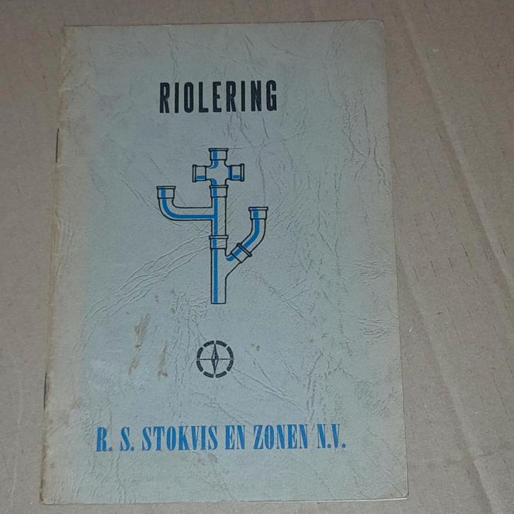 Oude catalogus riolering R.S. Stokvis en Zonen N.V. 1953, Boeken, Catalogussen en Folders, Gelezen, Catalogus, Ophalen of Verzenden