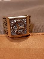 Mercedes ring 14kr., 20 of groter, Heer, Ophalen of Verzenden, Zo goed als nieuw
