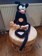 Retro vintage grote zwarte Marsupilami knuffel, Verzamelen, Ophalen of Verzenden, Zo goed als nieuw, Beeldje of Figuurtje