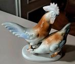 Porseleinen beeldje Haan en kip, Antiek en Kunst, Ophalen of Verzenden