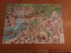 Gratis Jan van haasteren puzzel jungle tour, Ophalen, 500 t/m 1500 stukjes, Zo goed als nieuw, Legpuzzel