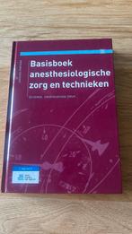 Basisboek anesthesiologische zorg en technieken, Boeken, Sociale wetenschap, Ophalen of Verzenden, Zo goed als nieuw, Jacques Peeters