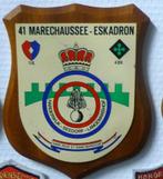41 KMAR Eskadron Harderwijk - Seedorf- Langemannshof, Ophalen of Verzenden, Marechaussee, Nederland, Embleem of Badge