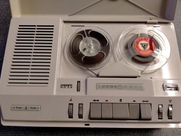 Loewe bandrecorder optacord 414, Audio, Tv en Foto, Bandrecorders, Bandrecorder, Ophalen of Verzenden