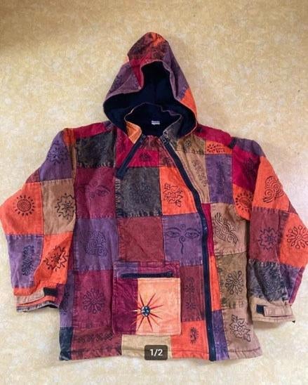 Nepalese jas, maat XL, nieuw, Ophalen of Verzenden, Nieuw, Maat 46/48 (XL) of groter