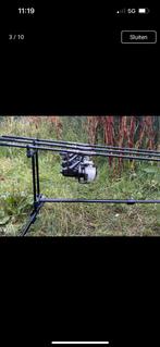 Drie fox hengels 2,75lbs met drie shimano bigbaitrunner lc, Watersport en Boten, Hengelsport | Karpervissen, Ophalen of Verzenden