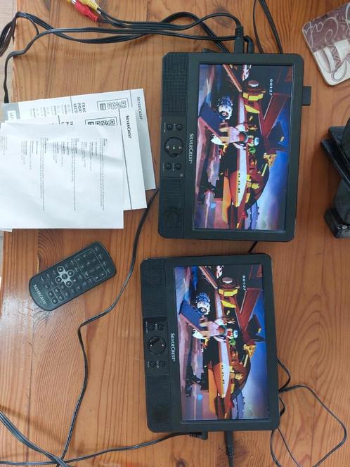 Dvd-speler voor in de auto, met accu! Dvd, sd, usb, mediabox, Audio, Tv en Foto, Dvd-spelers, Zo goed als nieuw, Overige merken
