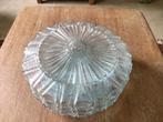 Vintage Glazen Plafondlamp, jaren 60/70., Ophalen of Verzenden, Gebruikt, Glas