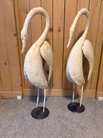 Vintage Zwanen Beelden, Huis en Inrichting, Woonaccessoires | Overige, Ophalen of Verzenden, Gebruikt