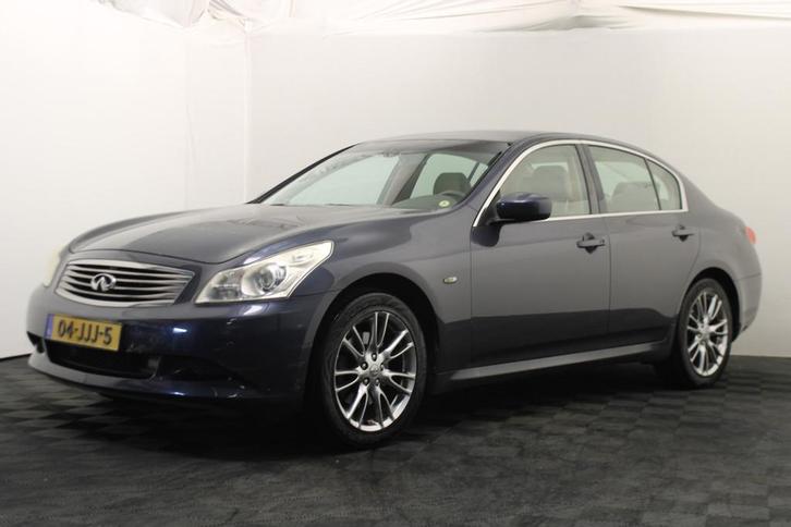 Infiniti G 37 AWD |Camera|Navi|Stoelverw.| (bj 2009), Auto's, Infiniti, Bedrijf, Te koop, G-serie, 4x4, Achteruitrijcamera, Airbags