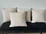 Beige IKEA kussens - set van 4, Ophalen of Verzenden, Zo goed als nieuw, Beige, Vierkant