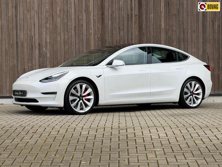 Tesla Model 3 Performance AWD 75 kWh / Full Self Driving /, Auto's, Tesla, Bedrijf, Te koop, Model 3, 4x4, ABS, Airbags, Airconditioning
