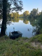 lezen Rubberbootkarpervissen*nash fox korda trakker shimano*, Watersport en Boten, Ophalen of Verzenden, Zo goed als nieuw, Complete set