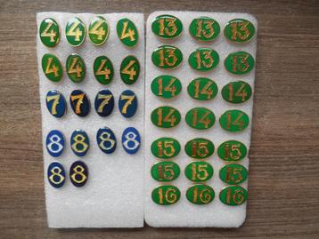 Cijfers van de Vierdaagse medaille 7 euro per stuk beschikbaar voor biedingen