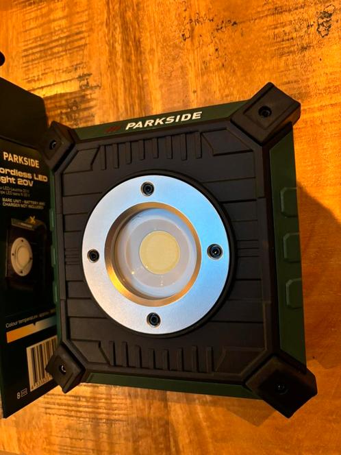 Parkside Accu-LED-bouwlamp 20 V, Doe-het-zelf en Verbouw, Bouwverlichting, Nieuw, Lamp met armatuur, Minder dan 50 watt, Ophalen of Verzenden