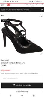 De Graceland slingback pump, Kleding | Dames, Schoenen, Pumps, Zwart, Nieuw, Ophalen of Verzenden