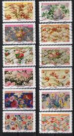 Frankrijk, serie "bloemen" 2021-74, Verzenden, Gestempeld