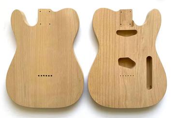 Telecaster vintage style body” Unfinished Elzen” new beschikbaar voor biedingen