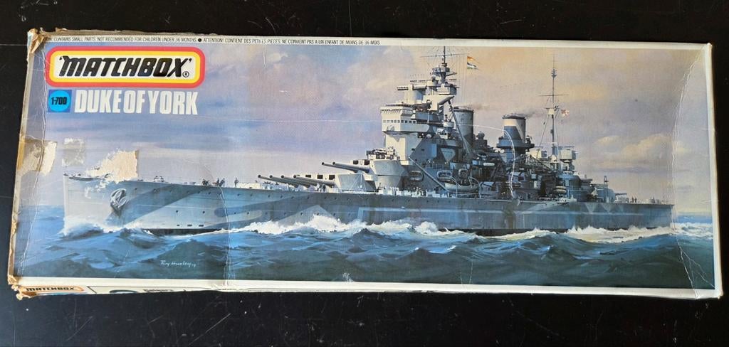 Matchbox  Duke of York 1:700, Ophalen of Verzenden, Zo goed als nieuw, 1:50 tot 1:200, Overige merken