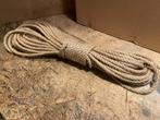 TOUW JUTE 8mm trossen a 10mtr  3-strengs, Watersport en Boten, Ophalen, Nieuw, Lijn of Blok