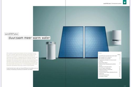 MOE WEG - Valliant - zonneboilersysteem (150 lt. + 2 coll.), Doe-het-zelf en Verbouw, Geisers en Boilers, Gebruikt, Ophalen