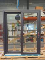 Kunststof Hefschuifpui   b200 x h246 cm Zwart -1933-