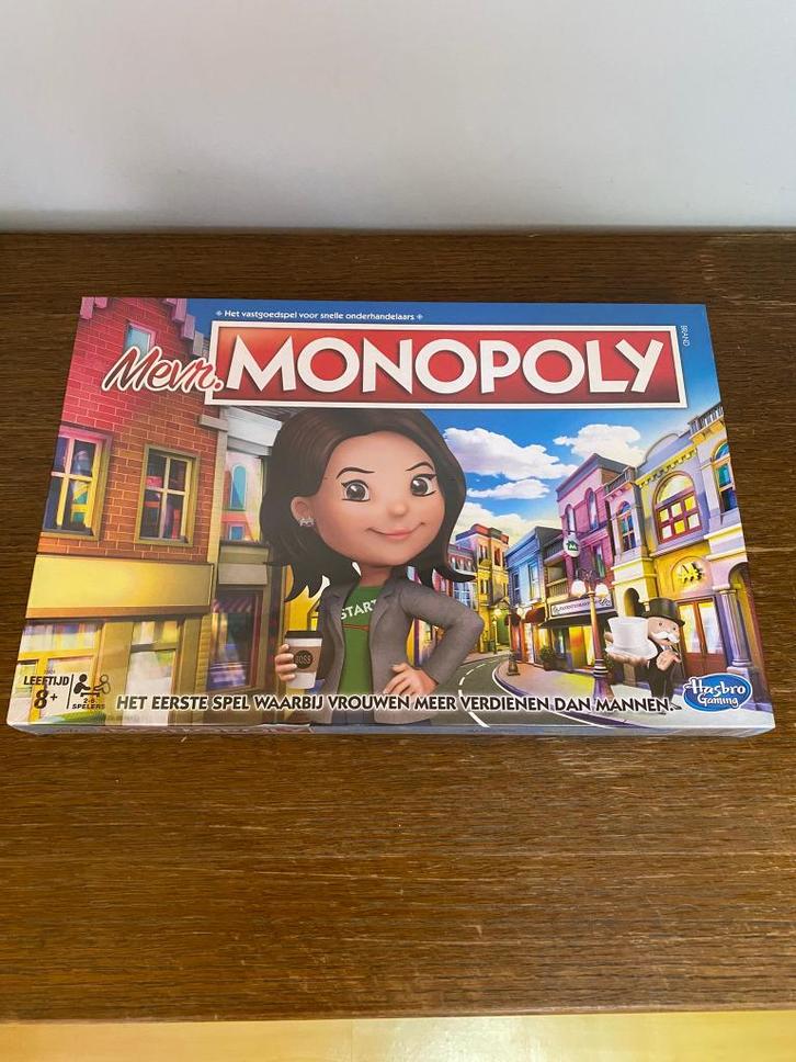 Monopoly - Mevrouw Monopoly - Nieuw, geseald, Hobby en Vrije tijd, Gezelschapsspellen | Bordspellen, Nieuw, Vijf spelers of meer