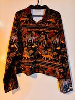 Uniek Overhemd - Maat S, Kleding | Dames, Ophalen, Zo goed als nieuw, Maat 36 (S), Zwart